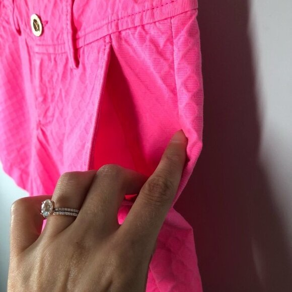 LILLY Pulitzer  Havana Pink Callahan Shorts Size 00 - Picture 4 of 9